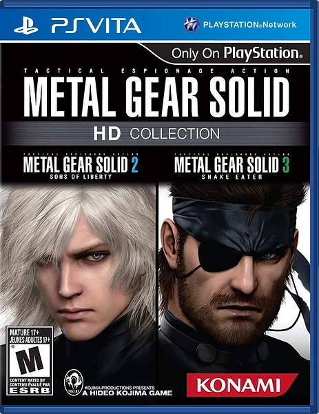 Metal Gear Solid HD Collection Box Art