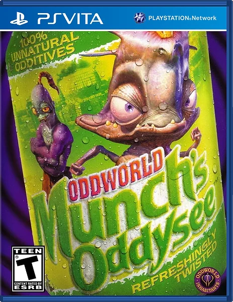 Oddworld: Munch's Oddysee HD Box Art
