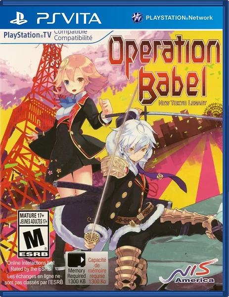 Operation Babel: New Tokyo Legacy box art