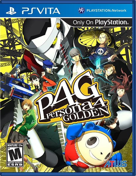 Persona 4 Golden Box Art