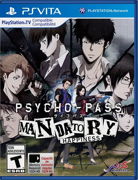 Psycho-Pass: Mandatory Happiness Box Art