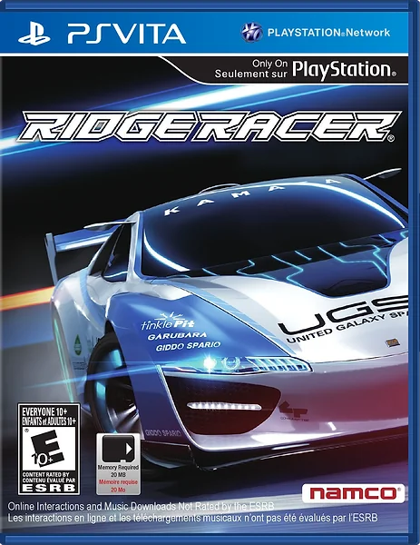 Ridge Racer Box Art