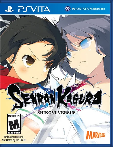 Senran Kagura: Shinovi Versus box art