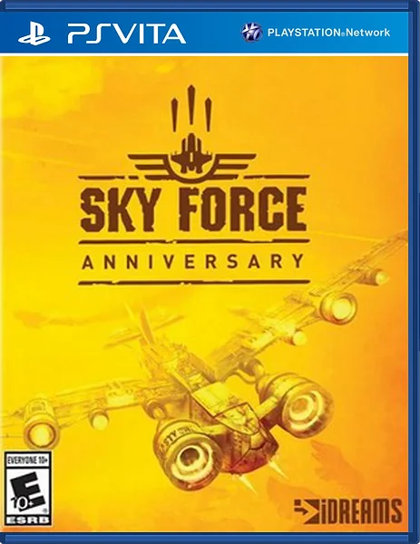 Sky Force Anniversary Box Art