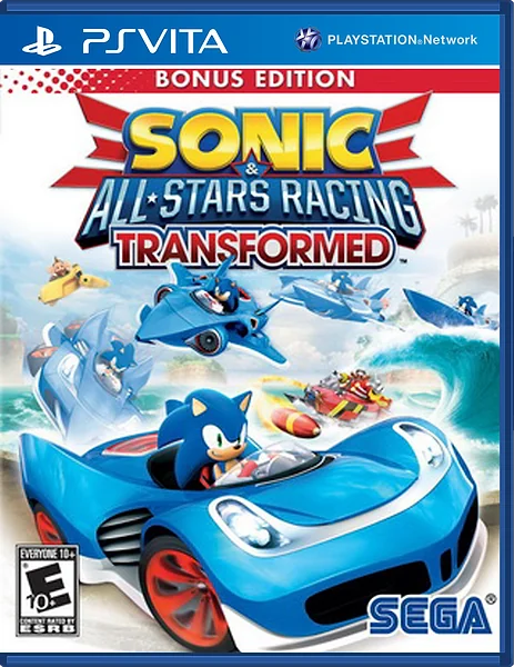 Sonic & All-Stars Racing Transformed Box Art