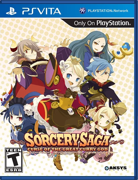 Sorcery Saga: The Curse of the Great Curry God Box Art