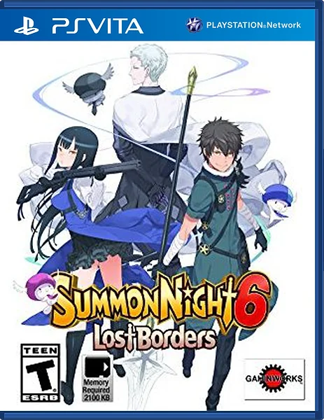 Summon Night 6: Lost Borders box art