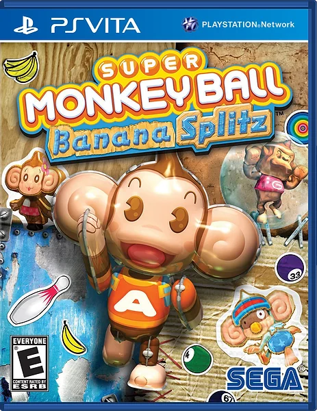 Super Monkey Ball: Banana Splitz Box Art