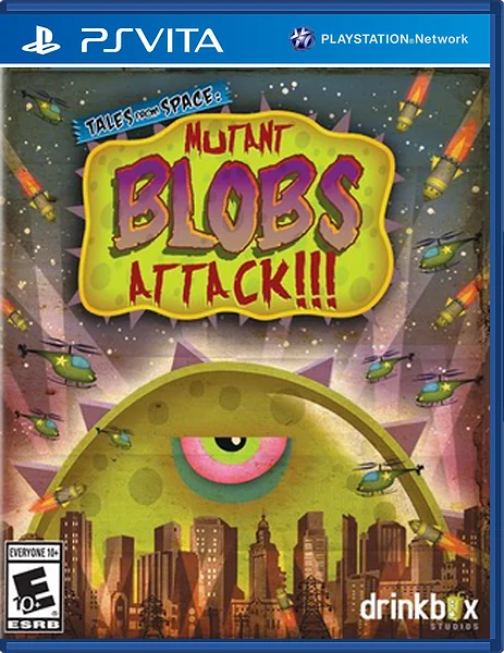 Tales from Space: Mutant Blobs Attack Box Art