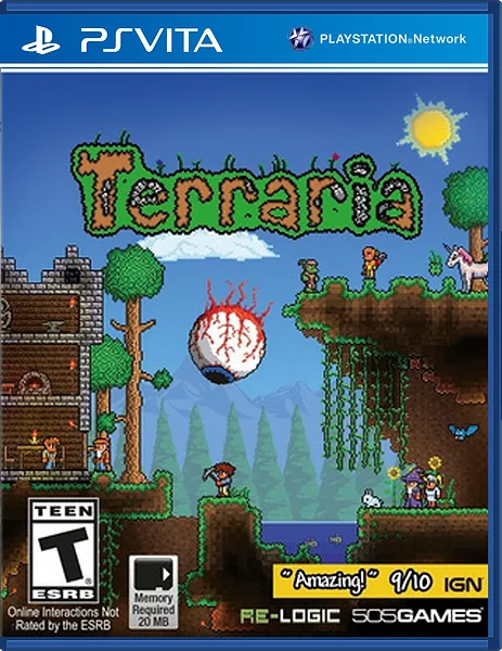 Terraria Box Art