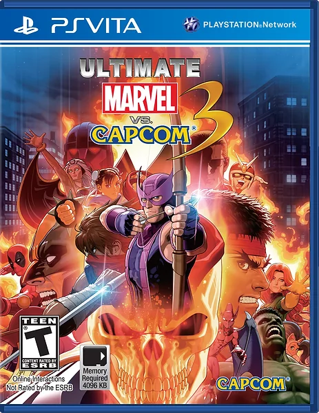 Ultimate Marvel vs. Capcom 3 Box Art