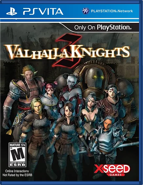 Valhalla Knights 3 Box Art