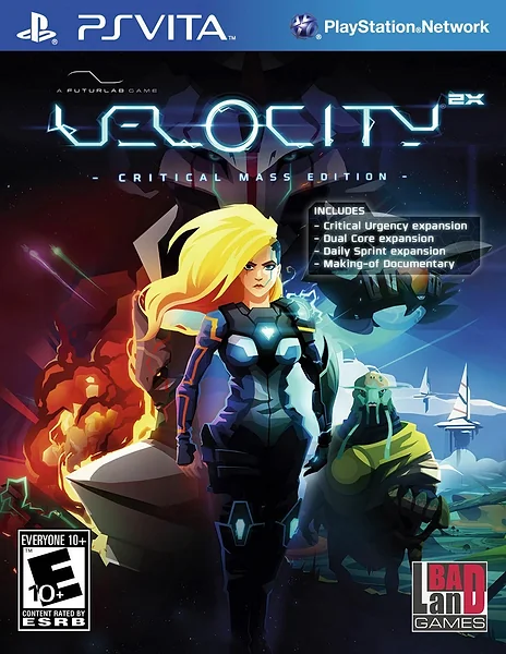 Velocity 2X: Critical Mass Edition Box Art