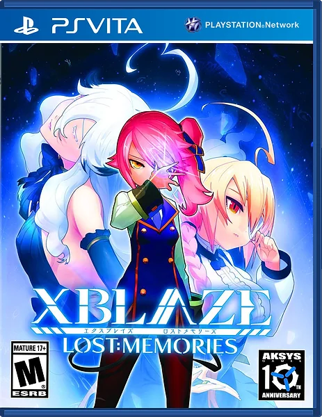 XBlaze Lost: Memories Box Art