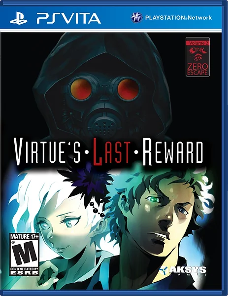 Zero Escape: Virtues' Last Reward box art