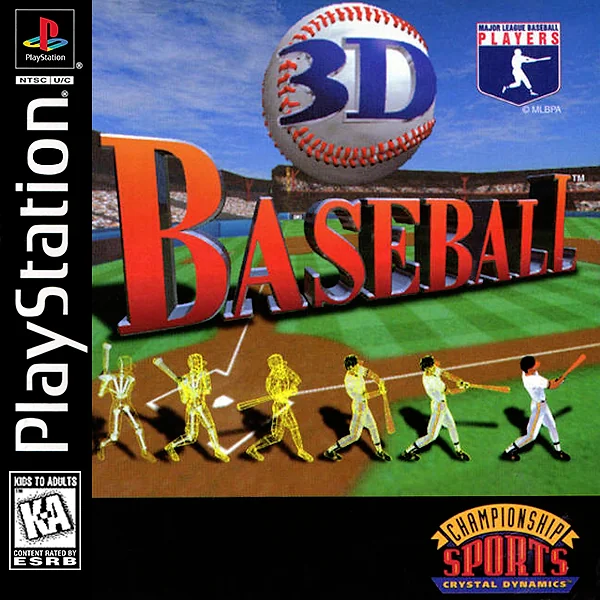 3D Baseball Box Art