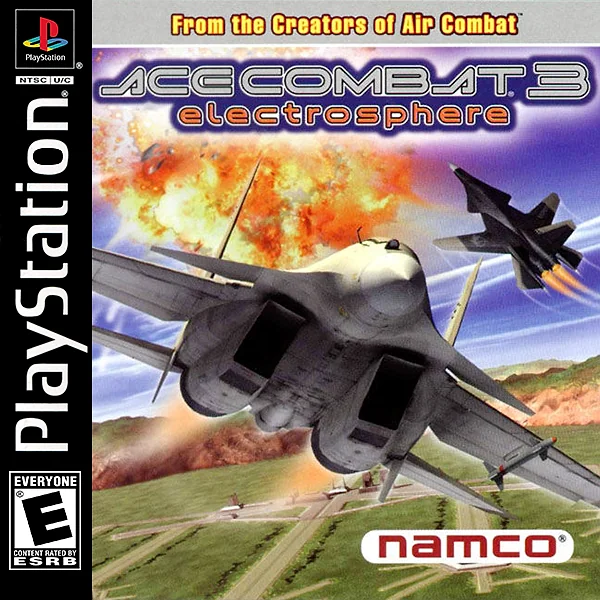 Ace Combat 3: Electrosphere Box Art