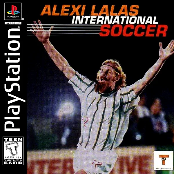 Alexi Lalas International Soccer Box Art