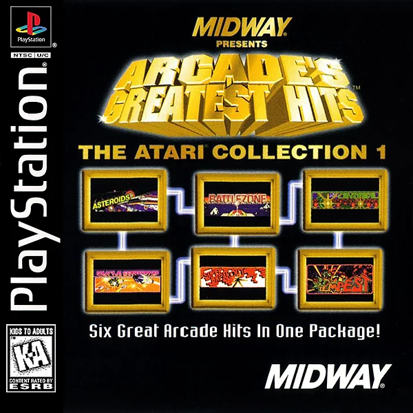 Arcade's Greatest Hits: The Atari Collection 1 box art