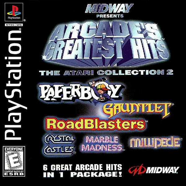 Arcade's Greatest Hits: The Atari Collection 2 box art