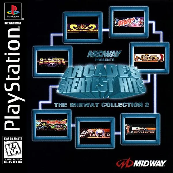 Arcade's Greatest Hits: The Midway Collection 2 box art