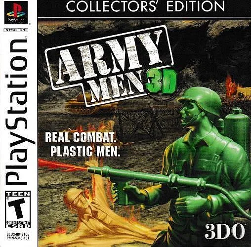 Army Men 3D box art