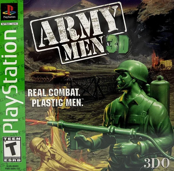 Army Men 3D Box Art