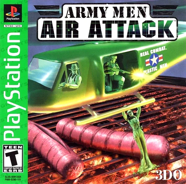 Army Men: Air Attack Box Art