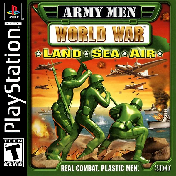 Army Men: World War - Land, Sea, Air Box Art