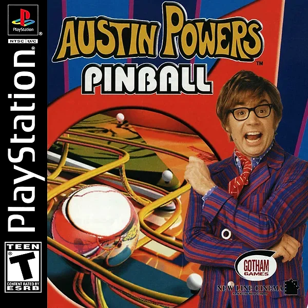 Austin Powers Pinball box art