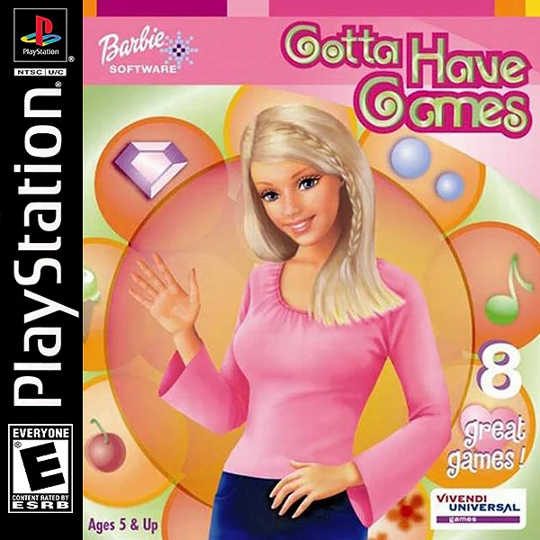 Barbie: Gotta Have Games Box Art