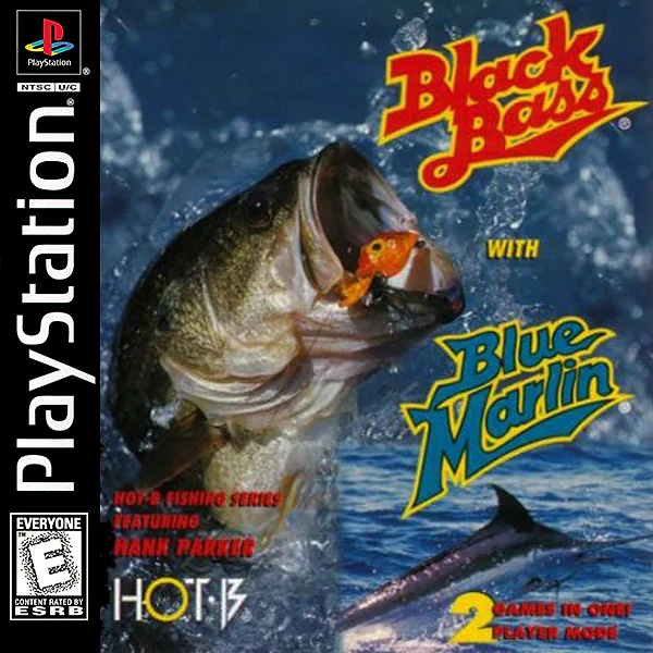 Black Bass with Blue Marlin Box Art