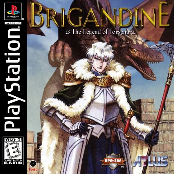Brigandine: The Legend of Forsena box art