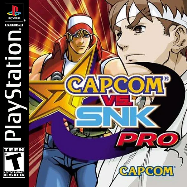 Capcom vs SNK Pro Box Art
