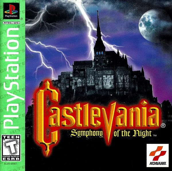 Castlevania: Symphony of the Night box art