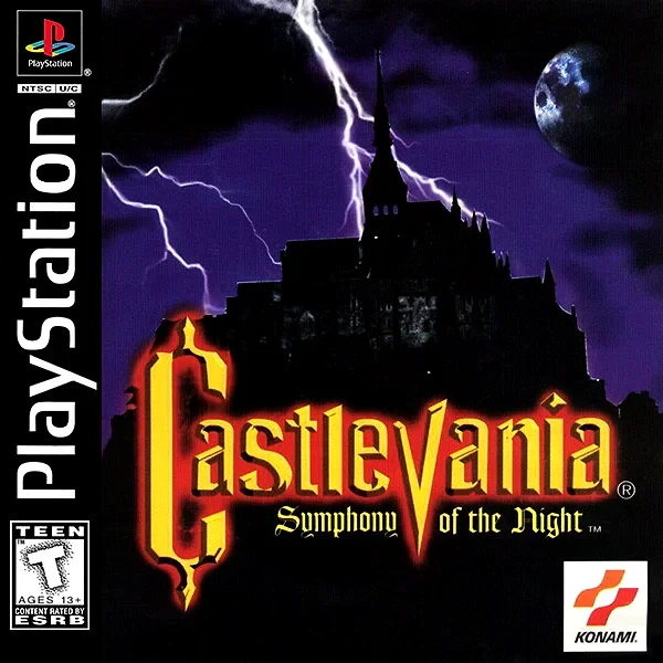 Castlevania: Symphony of the Night Box Art