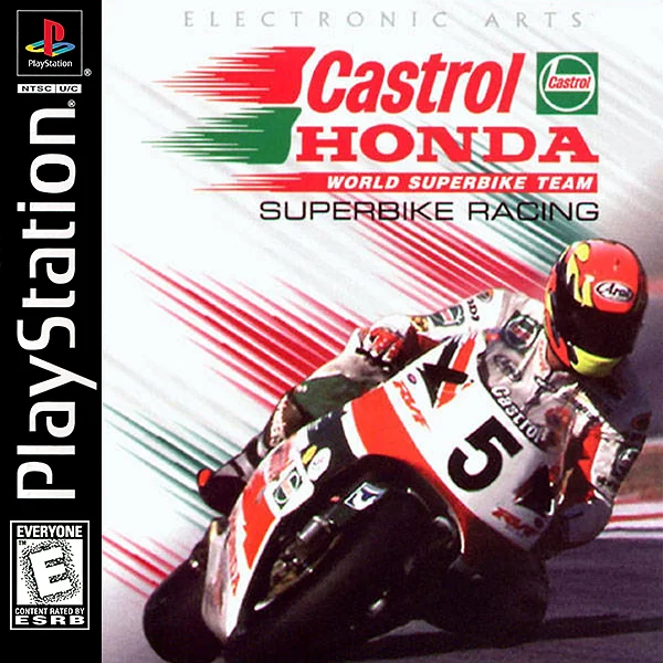 Castrol Honda Superbike Racing Box Art