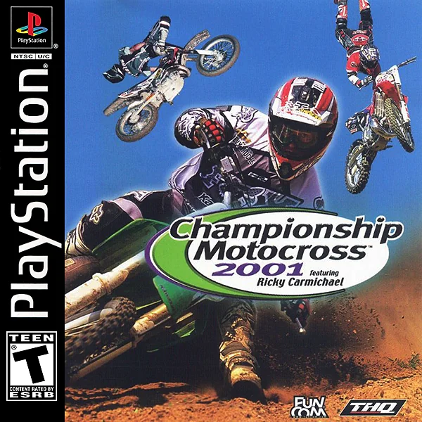 Championship Motocross 2001 Box Art