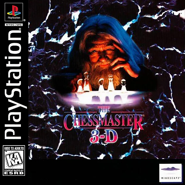 Chessmaster 3-D box art