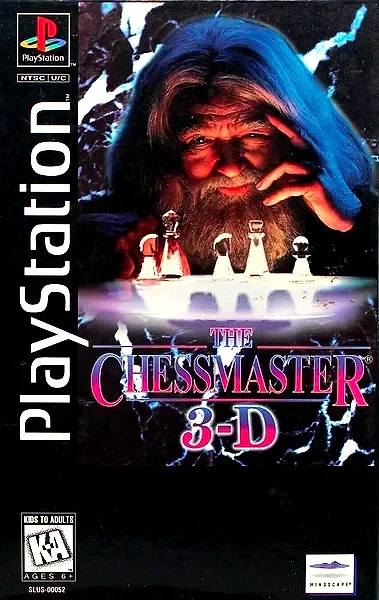 Chessmaster 3-D box art