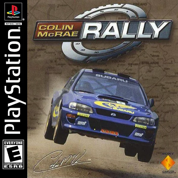 Colin McRae Rally box art