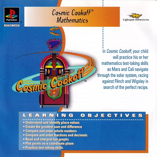 Cosmic Cookoff: Mathematics box art
