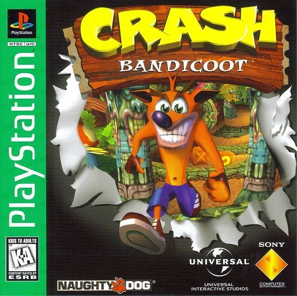 Crash Bandicoot box art