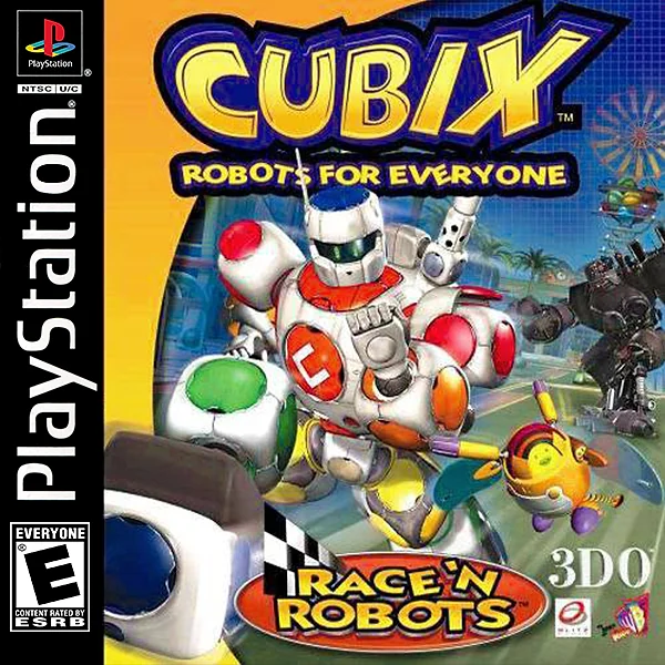 Cubix: Robots for Everyone - Race 'N Robots Box Art