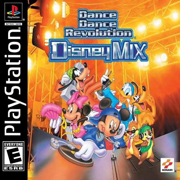 Dance Dance Revolution: Disney Mix box art