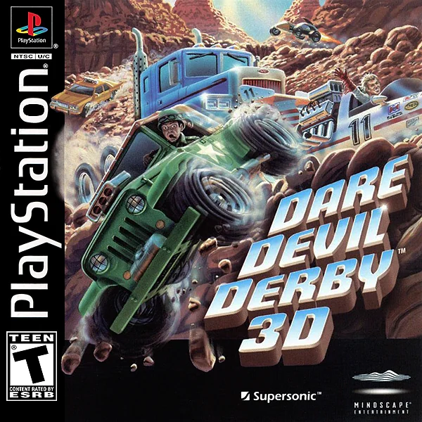 Dare Devil Derby 3D Box Art