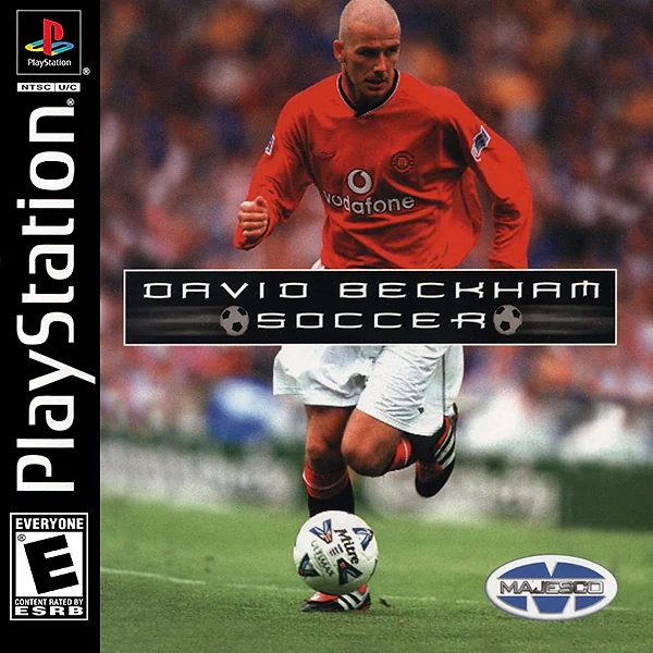 David Beckham Soccer Box Art