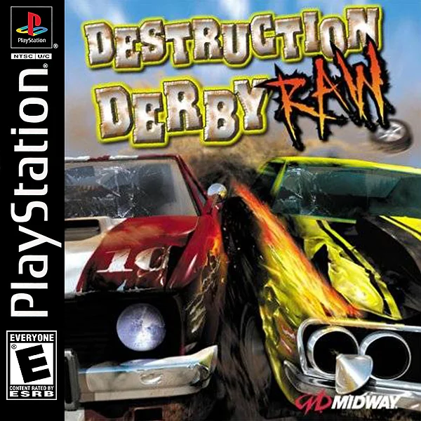 Destruction Derby Raw box art