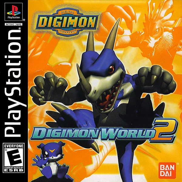 Digimon World 2 Box Art