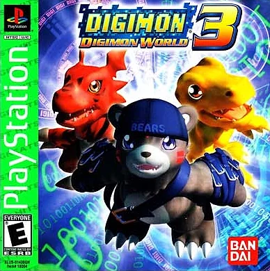 Digimon World 3 box art